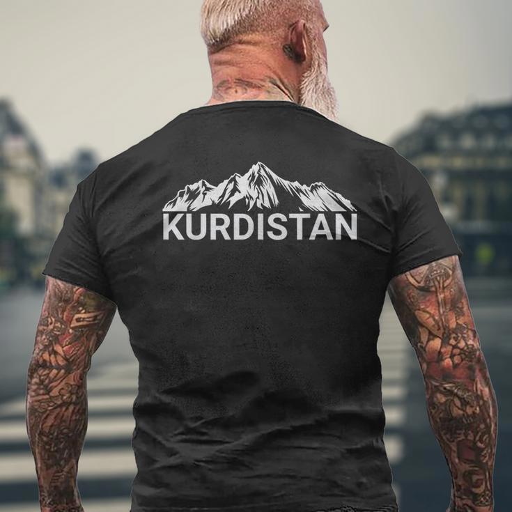 Kurdish Kurdistan T-Shirt mit Rückendruck Geschenke für alte Männer