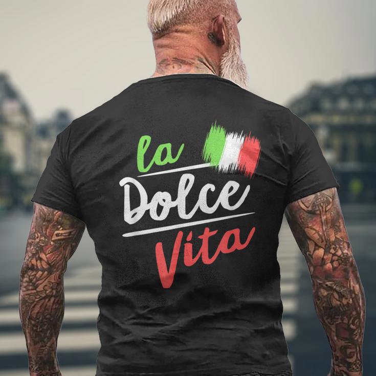 La Dolceita I Italian Lifestyle T-Shirt mit Rückendruck Geschenke für alte Männer