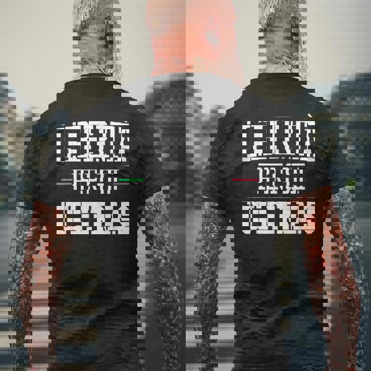 Liberta Per Gli Ultras Against Modern Football Ultras Liberi T-shirt da uomo con stampa posteriore Regalos para ancianos