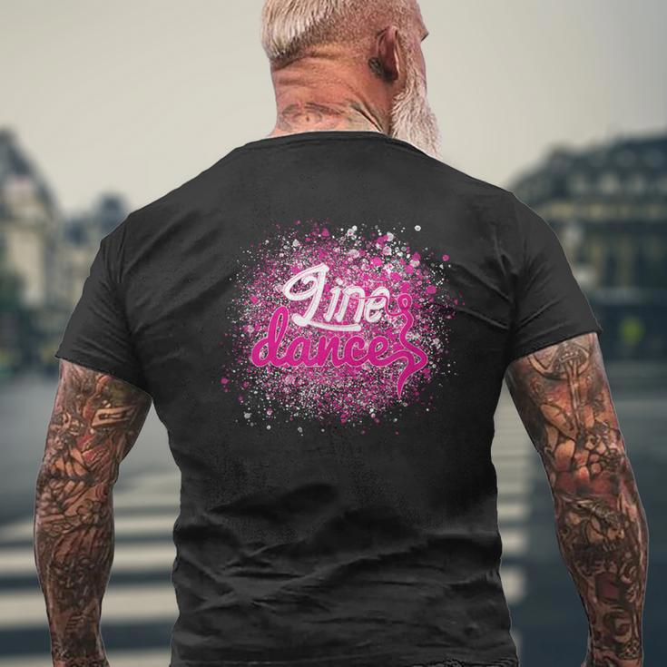 Line Dance For Line Dancer T-Shirt mit Rückendruck Geschenke für alte Männer