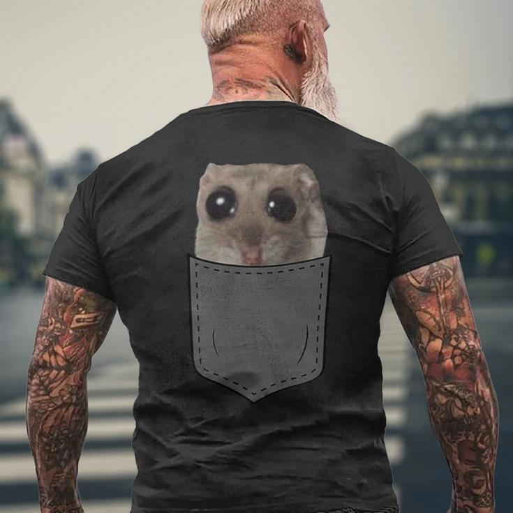 Little Hamster Meme T-Shirt mit Rückendruck Geschenke für alte Männer