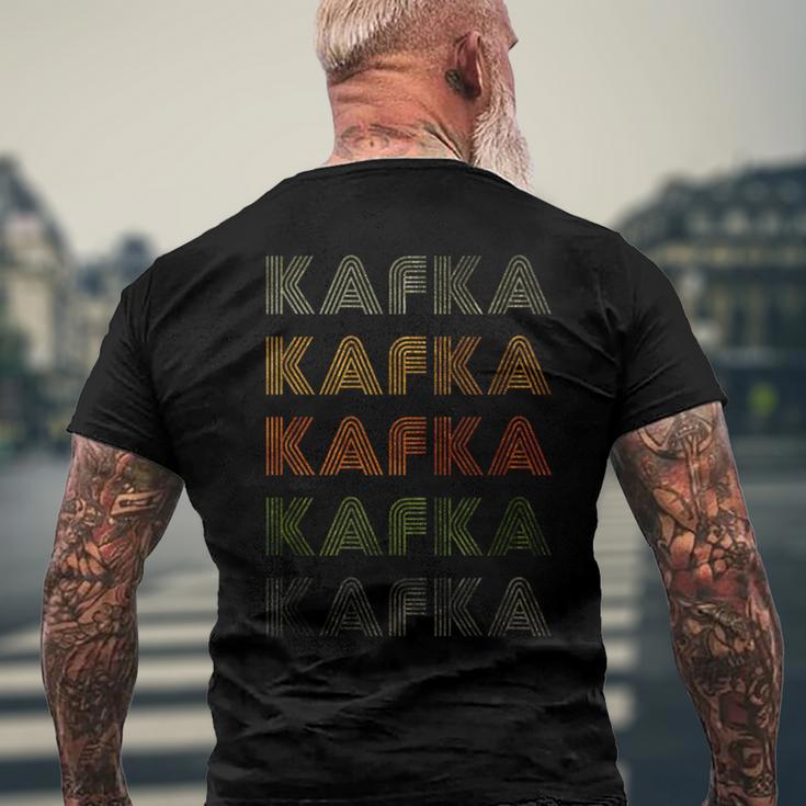 Love Heart Kafka Grungeintage Style Kafka T-Shirt mit Rückendruck Geschenke für alte Männer