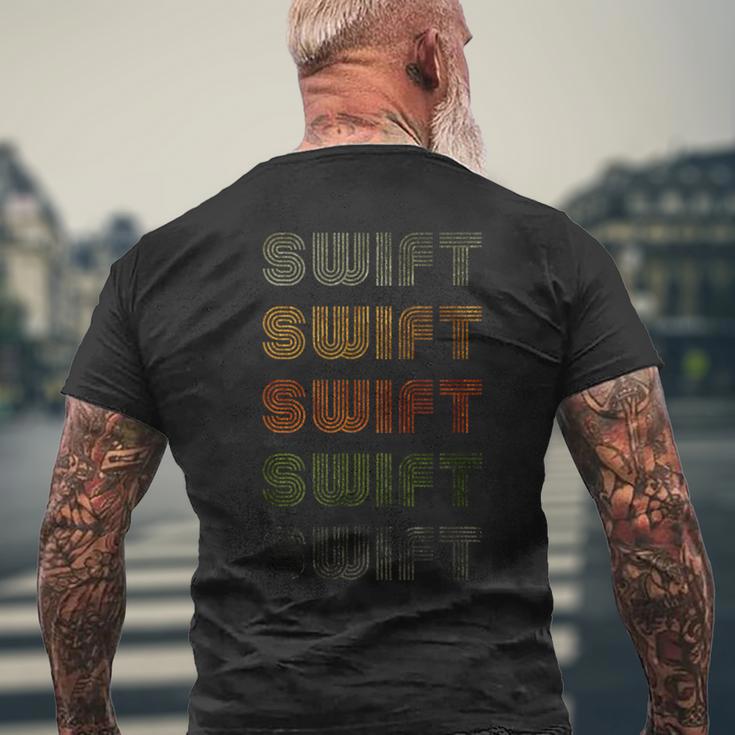 Love Heart Swiftintage Style Grunge Swift T-Shirt mit Rückendruck Geschenke für alte Männer