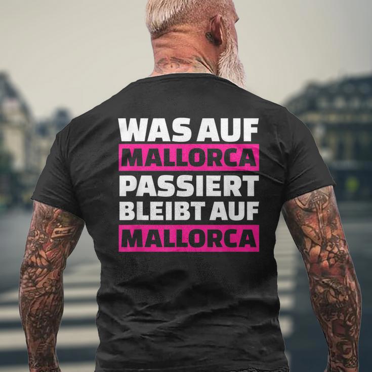 In Mallorca T-Shirt mit Rückendruck Geschenke für alte Männer