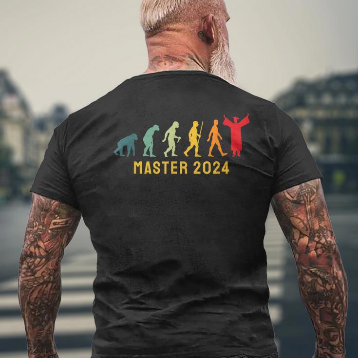 Master Geschafft 2024 T-Shirt mit Rückendruck Geschenke für alte Männer