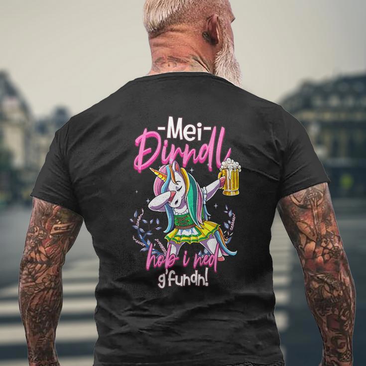 Mei Dirndl Is In Da Wäsch S T-Shirt mit Rückendruck Geschenke für alte Männer