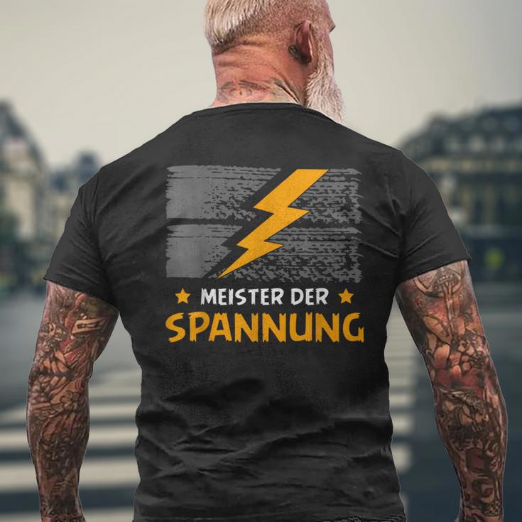 Meister Der Spann T-Shirt mit Rückendruck Geschenke für alte Männer