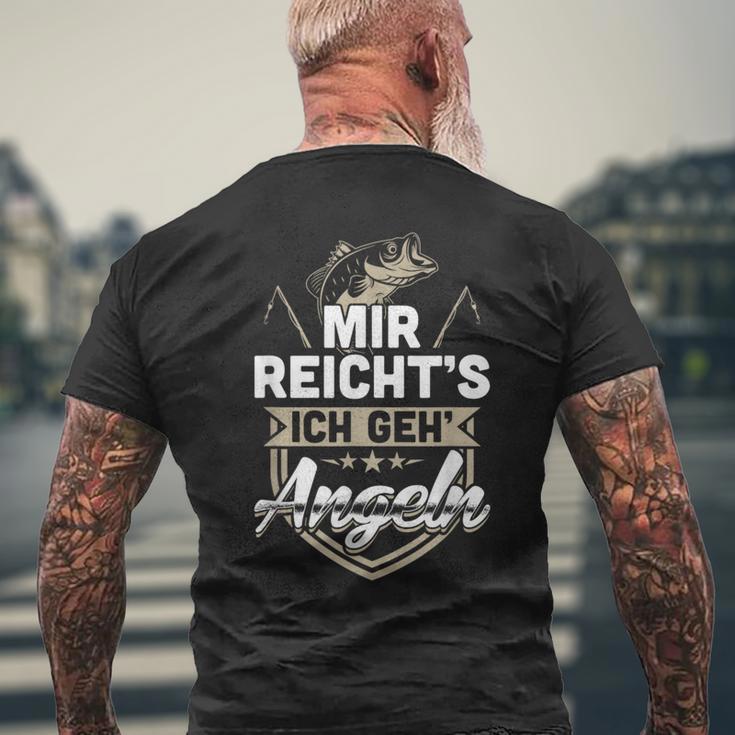 Mir Reichts Ich Geh Fishing T-Shirt mit Rückendruck Geschenke für alte Männer