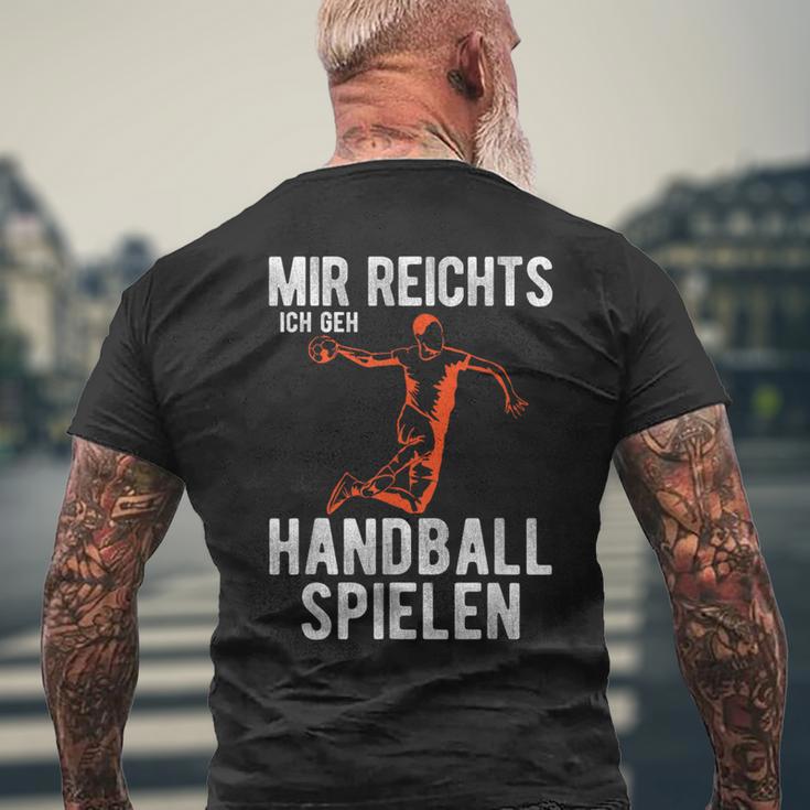 Mir Reichts Ich Geh Handball Spielen Boys Children's T-Shirt mit Rückendruck Geschenke für alte Männer