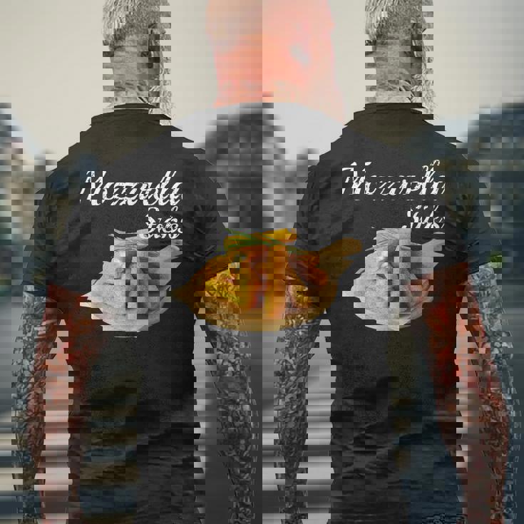 Mozzarella Sticks 90'S Mozzarella Stick Bread Meme Men's T-shirt Back Print Gifts for Old Men Mozzarella Sticks 90'S Mozzarella Stick Bread Meme Men's T-shirt Back Print Gifts for Old Men