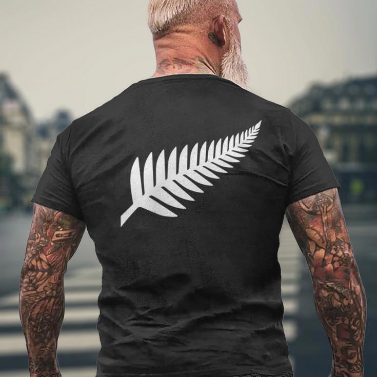 New Zealand Silver Fern Nz Proud Kiwi Rugby T-Shirt mit Rückendruck Geschenke für alte Männer