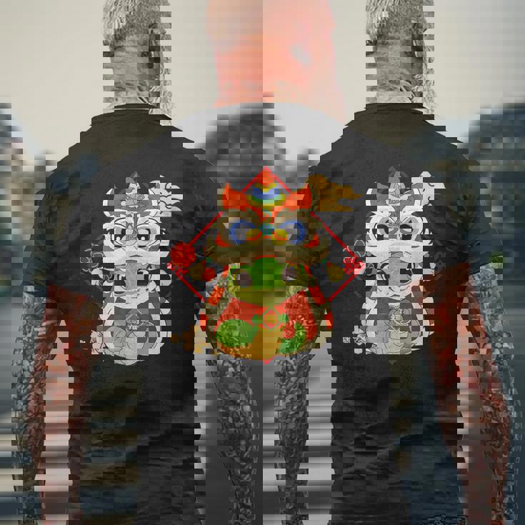 Nouvel An Chinois 2025 Année Du Serpent Nouvel An Lunaire 2025 T-shirt imprimé au dos Cadeaux pour les vieillards
