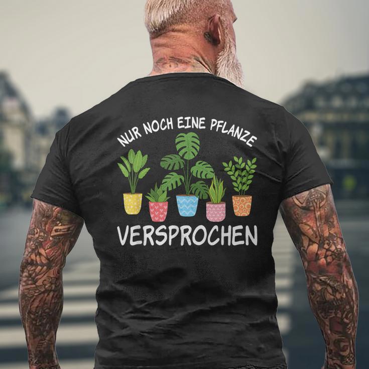 Nur Noch Eine Pflanz Nur Noch Eine Pflanzen T-Shirt mit Rückendruck Geschenke für alte Männer