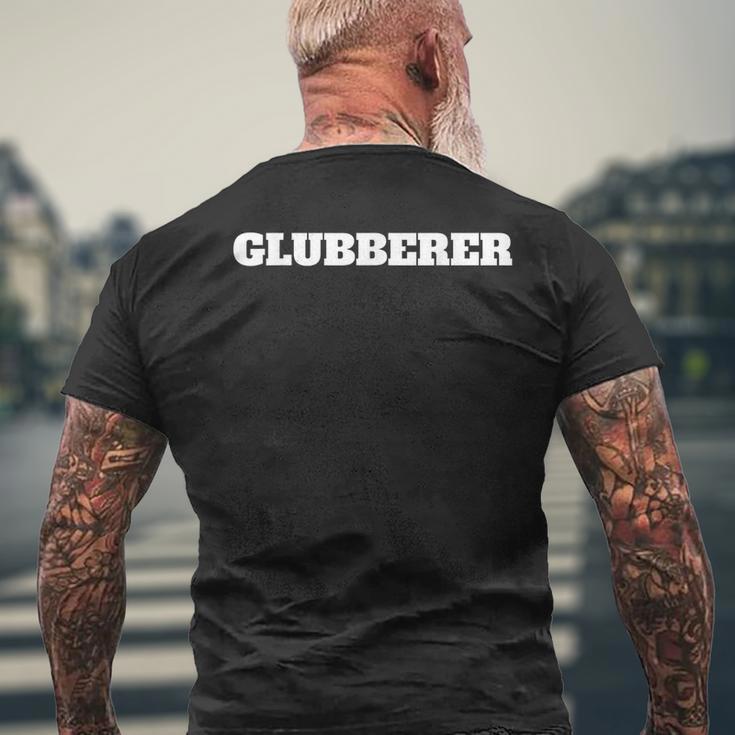 Nuremberg Glubberer Cluberer Fans Football Red T-Shirt mit Rückendruck Geschenke für alte Männer