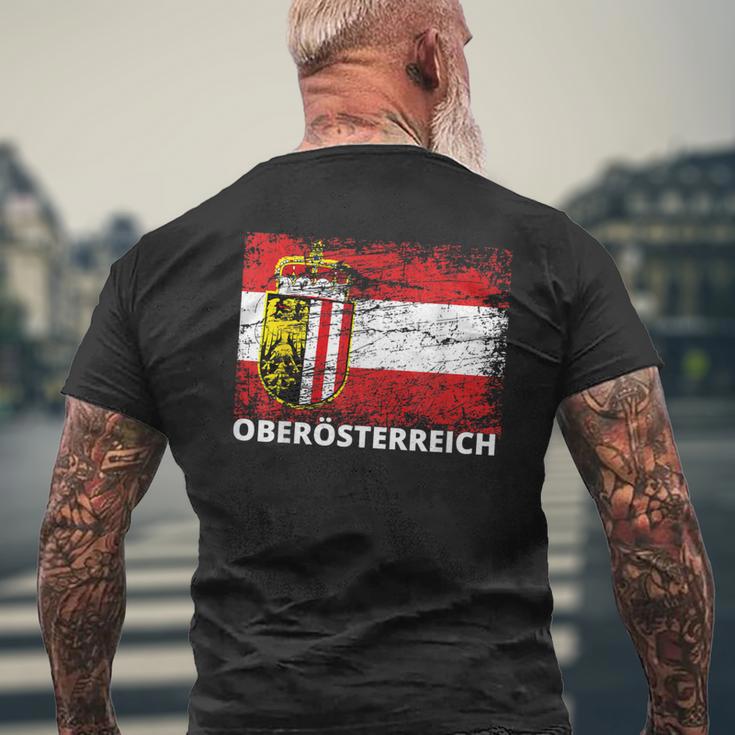 Oberösterreich OberösterreicherIn Österreich Pride Oö S T-Shirt mit Rückendruck Geschenke für alte Männer