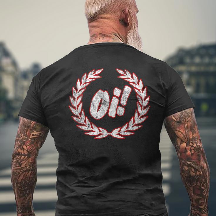 Oi Oi Oi Ska And Street Punk T-Shirt mit Rückendruck Geschenke für alte Männer