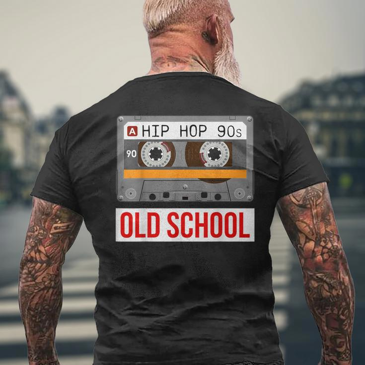 Old School Hip Hop Cassette Rap Music Lovers T-Shirt mit Rückendruck Geschenke für alte Männer