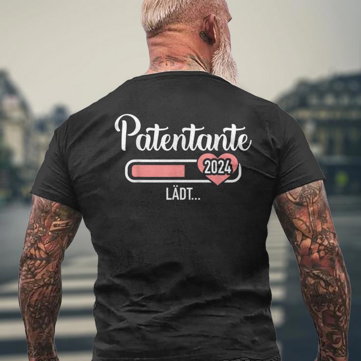 Patentante 2024 Lades Pregnancy Announcement T-Shirt mit Rückendruck Geschenke für alte Männer