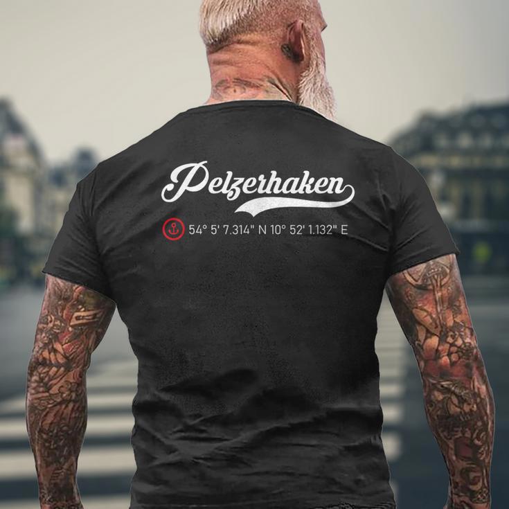 Pelzerhaken Klamotten By Muschelschubser T-Shirt mit Rückendruck Geschenke für alte Männer