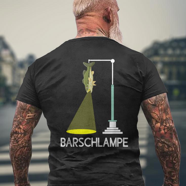 Perch Word Game Barslut Angel T-Shirt mit Rückendruck Geschenke für alte Männer