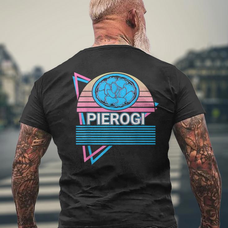 Pierogi Retro T-Shirt mit Rückendruck Geschenke für alte Männer