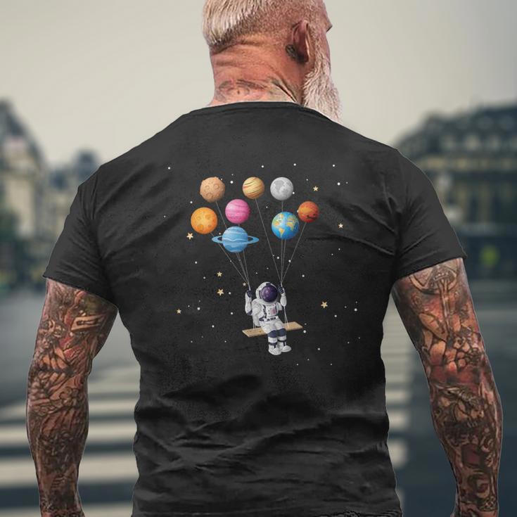 Planets Astronaut T-Shirt mit Rückendruck Geschenke für alte Männer