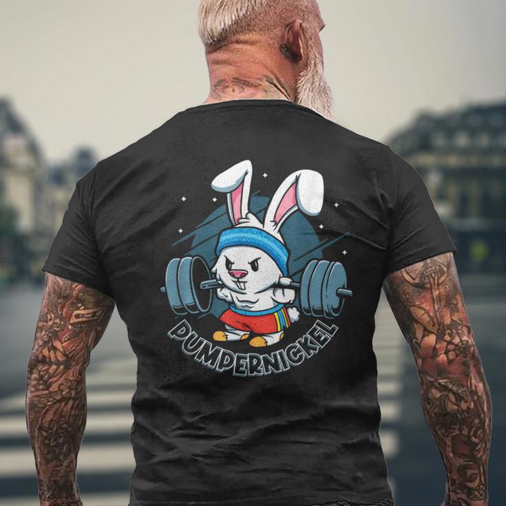 Pumpernickel Rabbit Rabbit Owner T-Shirt mit Rückendruck Geschenke für alte Männer