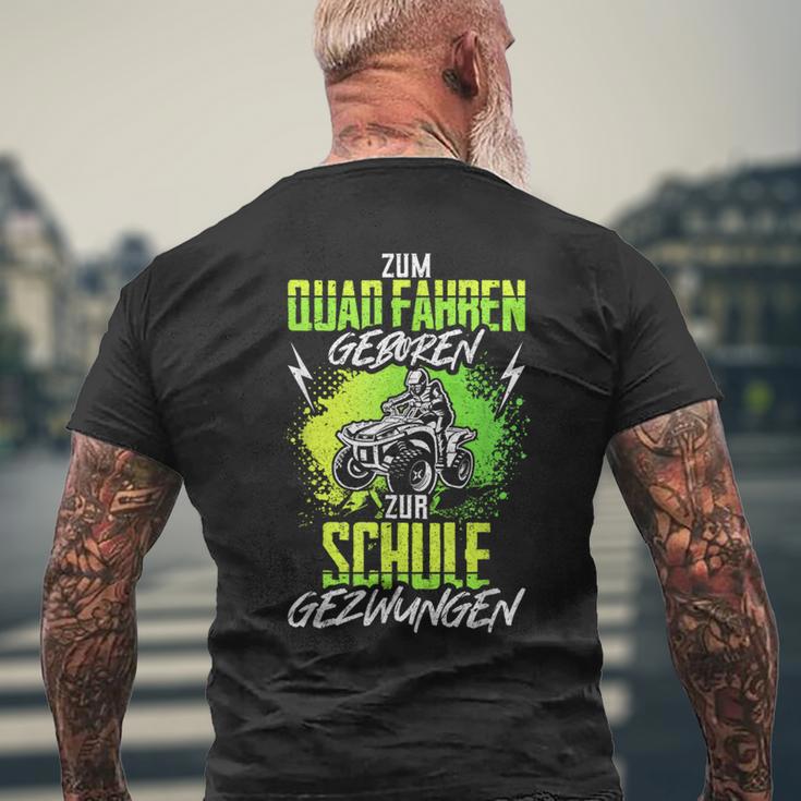 Quad Driver Atv Quad Biker Saying Offroad T-Shirt mit Rückendruck Geschenke für alte Männer