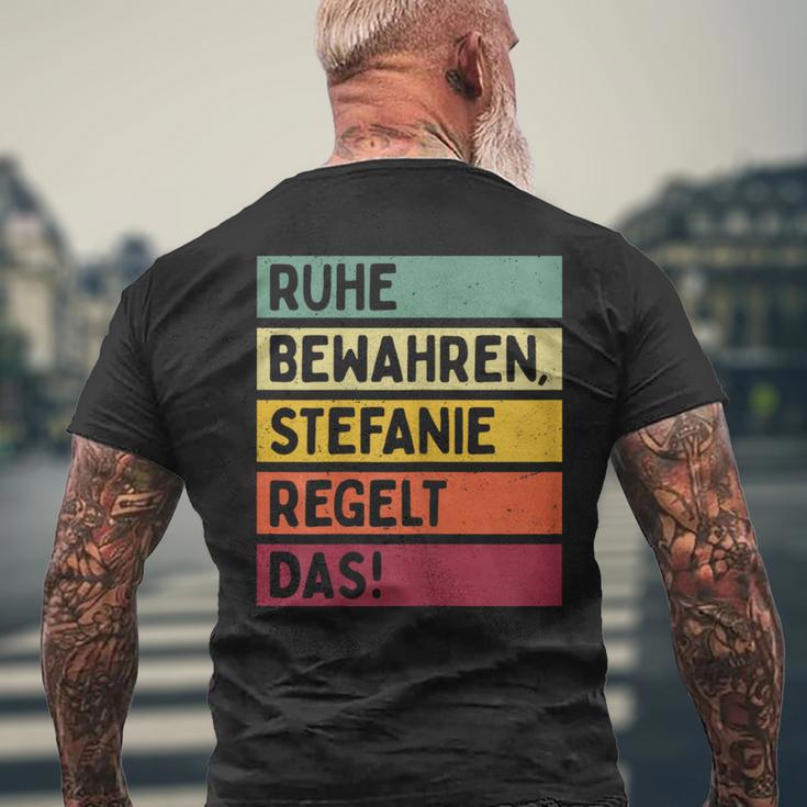 In Retro Colours Stefanie Regelt T-Shirt mit Rückendruck Geschenke für alte Männer