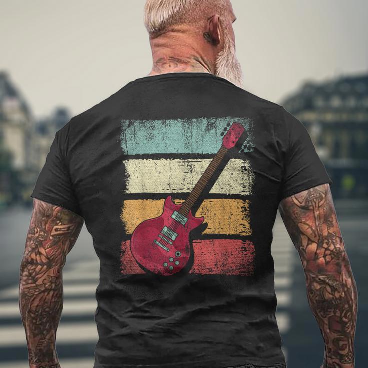 Retro Guitar T-Shirt mit Rückendruck Geschenke für alte Männer