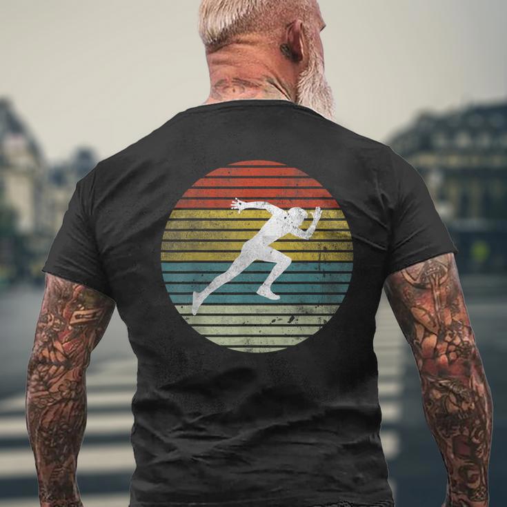 Retro Runner Jogger Running Jogging Marathon Running T-Shirt mit Rückendruck Geschenke für alte Männer