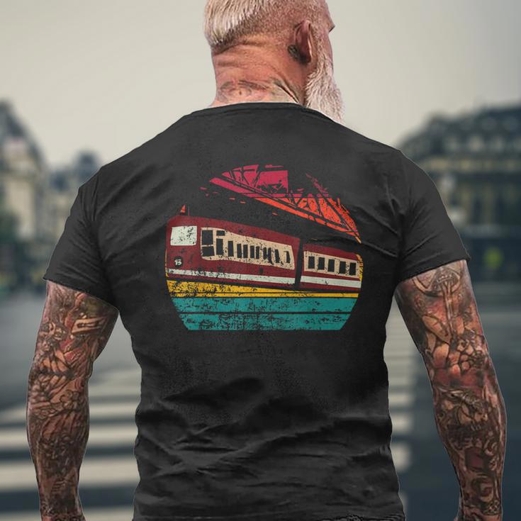 Retro Wuppertel Levitation Historicalintage Souvenir T-Shirt mit Rückendruck Geschenke für alte Männer