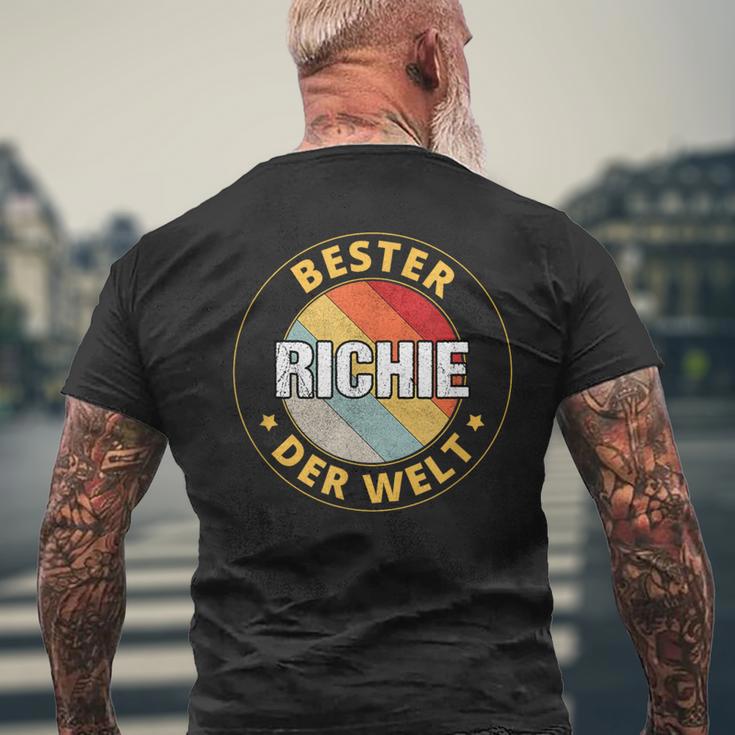 Richie T-Shirt mit Rückendruck Geschenke für alte Männer