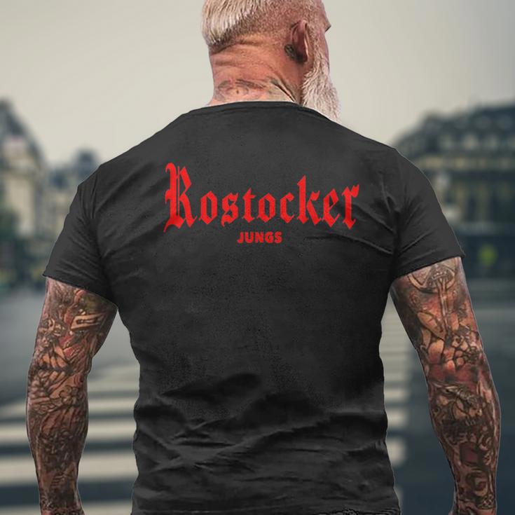 Rostocker Boys' Hansestadt Rostock T-Shirt mit Rückendruck Geschenke für alte Männer