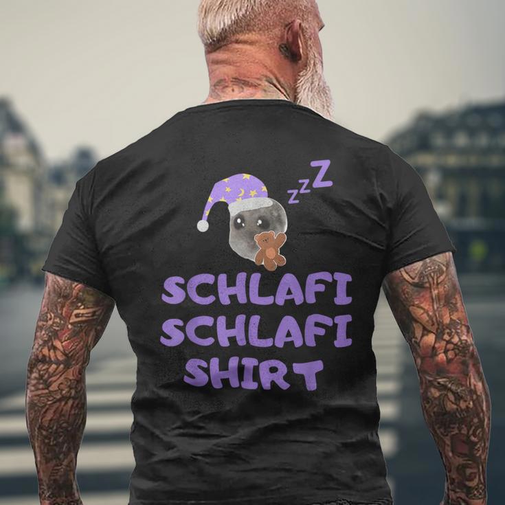 Sad Hamster Schlafi Schlafi T-Shirt mit Rückendruck Geschenke für alte Männer