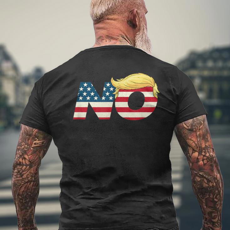 Sag Nein Zu Trump Nein Trump Anti Trump T-Shirt mit Rückendruck Geschenke für alte Männer