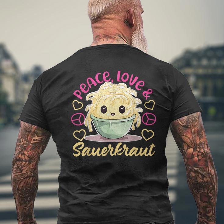 Sauerkraut T-Shirt mit Rückendruck Geschenke für alte Männer