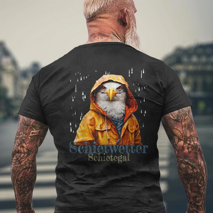 Schietwetter Schietegal Seagull T-Shirt mit Rückendruck Geschenke für alte Männer