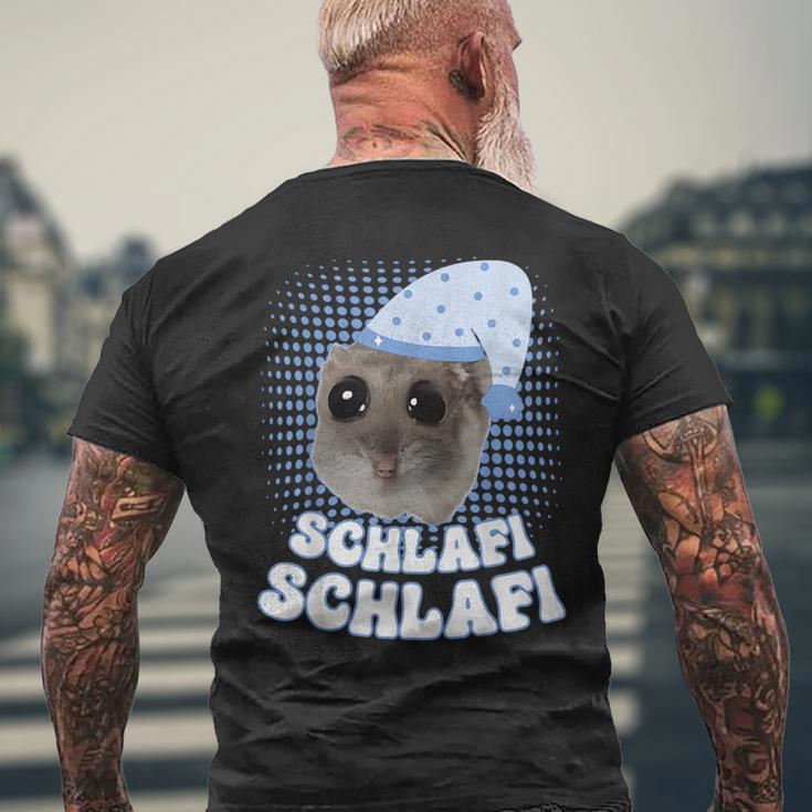 Schlafi Schlafi Hamster Cute Hamstie Sleep T-Shirt mit Rückendruck Geschenke für alte Männer