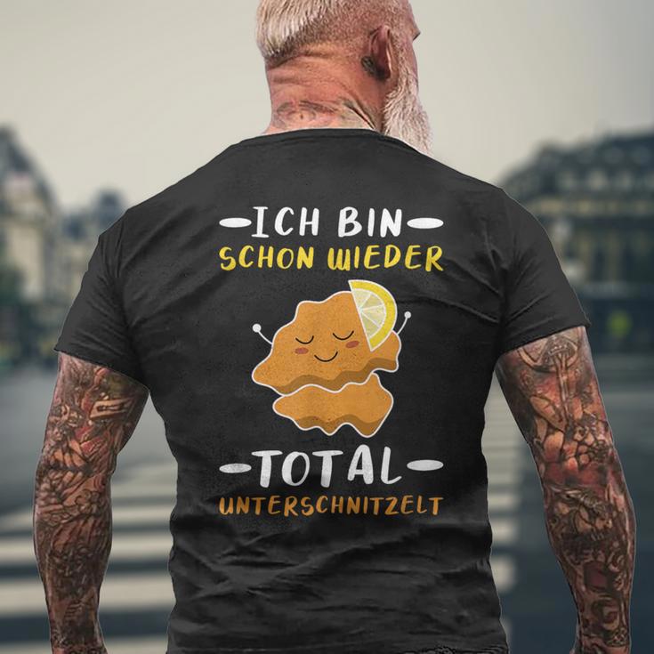 Schnitzel Flesh T-Shirt mit Rückendruck Geschenke für alte Männer