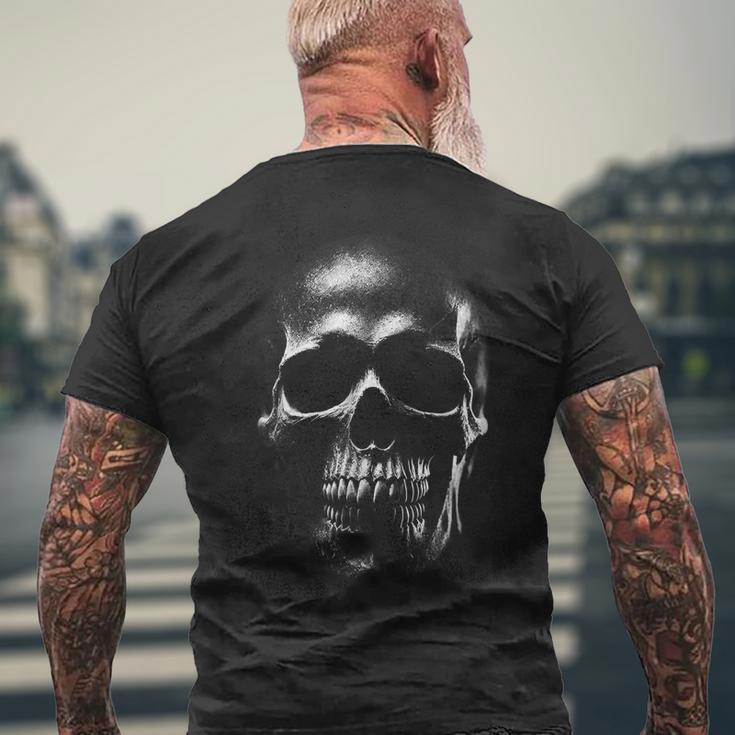 Skull Skull Skull Skeleton Head T-Shirt mit Rückendruck Geschenke für alte Männer