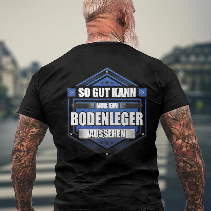 Slogan Floor Layer T-Shirt mit Rückendruck Geschenke für alte Männer