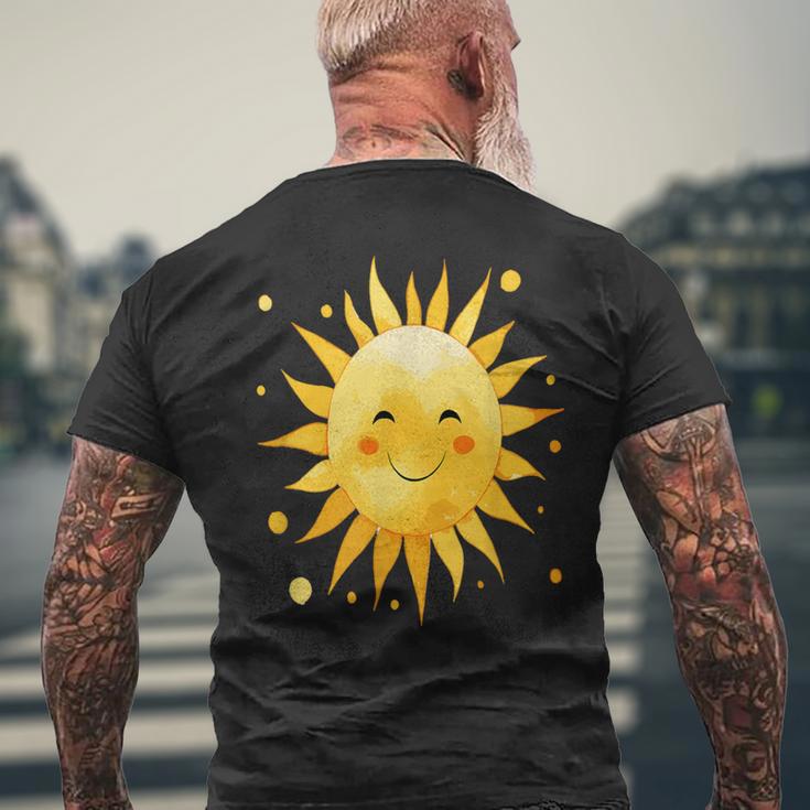 Sonne Sonnenschein Sommer Sonnenanbeter T-Shirt mit Rückendruck Geschenke für alte Männer