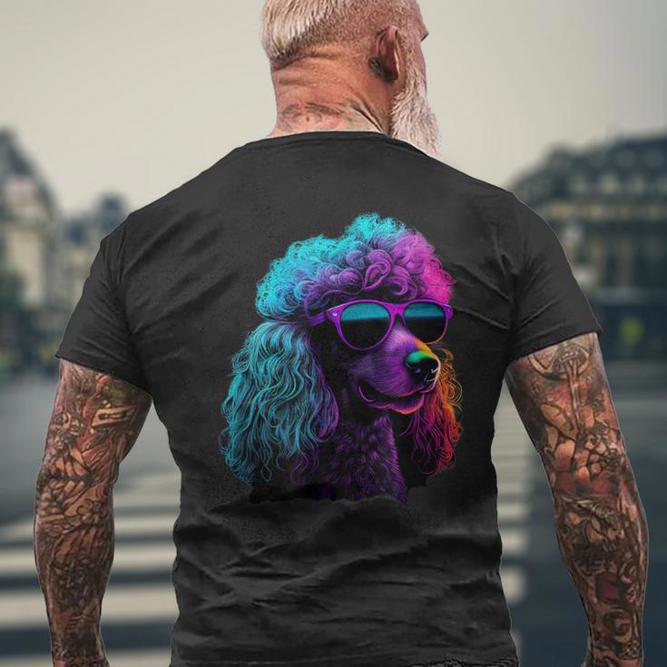 Standard Poodle Dogs Standard Poodle T-Shirt mit Rückendruck Geschenke für alte Männer