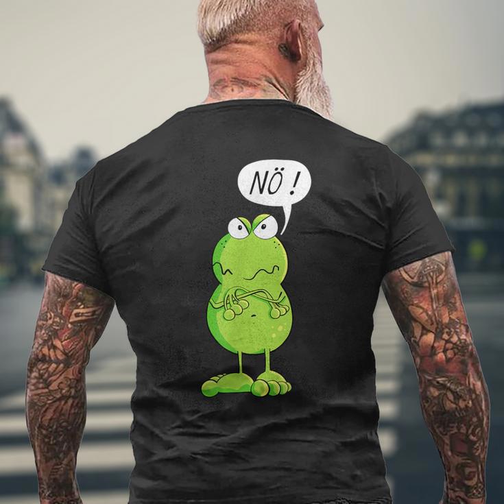 Statement Frog Nö Fun T-Shirt mit Rückendruck Geschenke für alte Männer