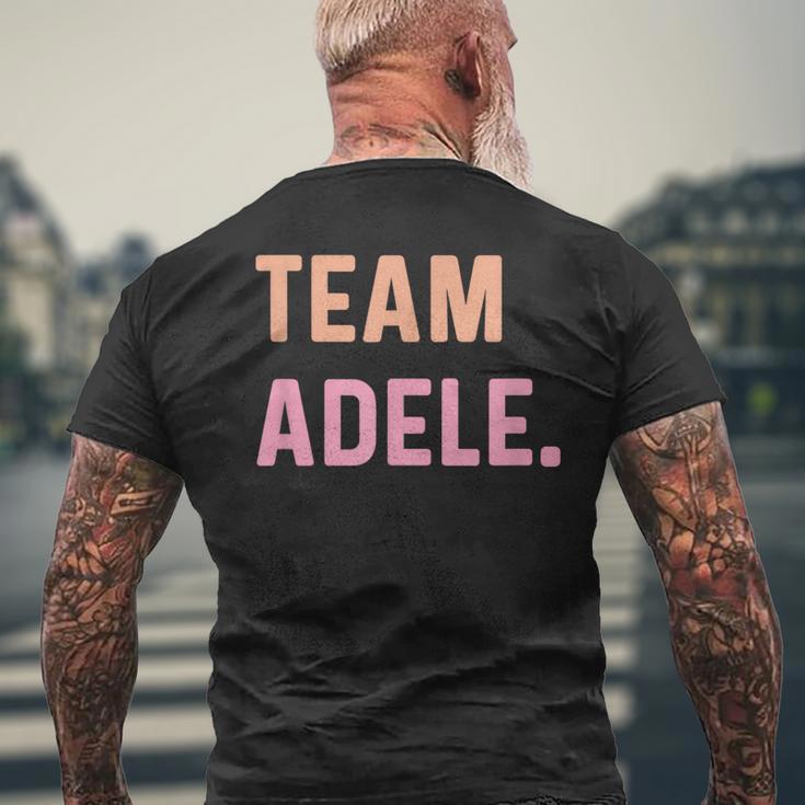 Team Adele T-Shirt mit Rückendruck Geschenke für alte Männer