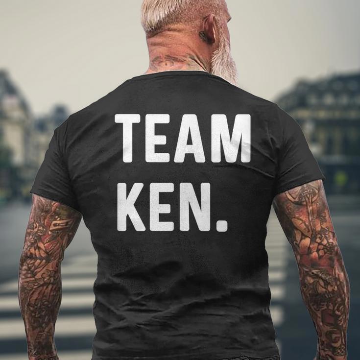 Team Ken T-Shirt mit Rückendruck Geschenke für alte Männer