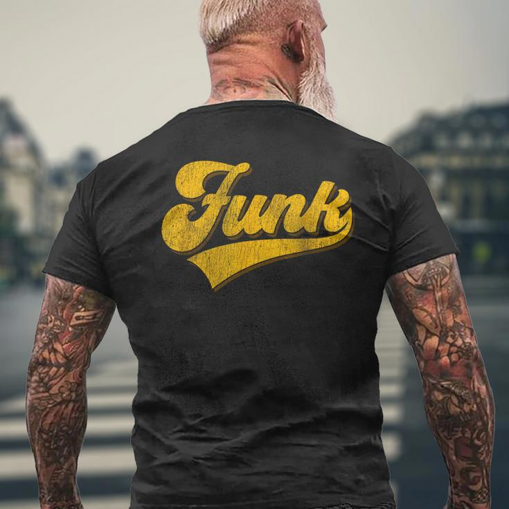 Vintage Style Soul Music Retro Dancing 80S Disco Funk T-Shirt mit Rückendruck Geschenke für alte Männer