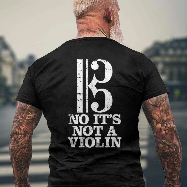 Viola No It's Not Aiolin T-Shirt mit Rückendruck Geschenke für alte Männer