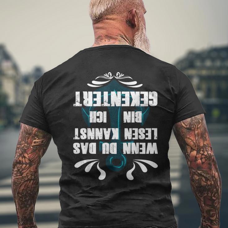 Wenn Du Das Lesen Kann Bin Ich Kentert Wenn Du Das Lesen Kann Bin Ich Kent T-Shirt mit Rückendruck Geschenke für alte Männer